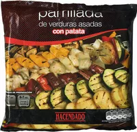 Mängden socker i Parrilla de verduras
