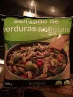 Mängden socker i Salteado de verduras vegetais