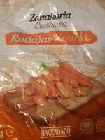 Mängden socker i Zanahoria en rodajas congelada