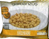 Mängden socker i Garbanzos congelados