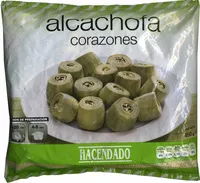Mängden socker i Corazones de alcachofa congelados "Hacendado"