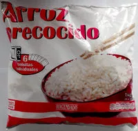 Mängden socker i Arroz Precocido