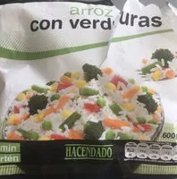 Mängden socker i Arroz con verduras