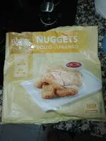 Mängden socker i Nuggets de pollo