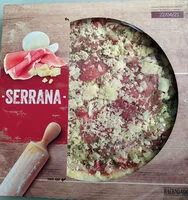 Mängden socker i Serrana pizza