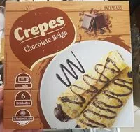 Mängden socker i Crèpes chocolate belga