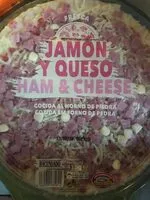 Mängden socker i Pizza jamón y queso