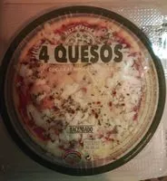 Mängden socker i Pizza 4 quesos