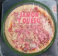 Mängden socker i Pizza fresca jamón y queso