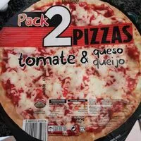 Mängden socker i Pizza tomate y queso