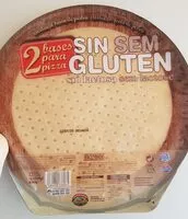 Mängden socker i 2 bases pizza sin gluten