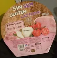 Mängden socker i Pizza de jamón sin lactosa sin gluten