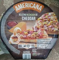 Mängden socker i Pizza Americana rellena de Cheddar
