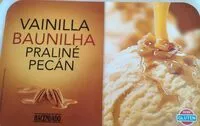 Mängden socker i Vainilla praliné pecán sin gluten