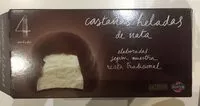Mängden socker i Castañas heladas de nata