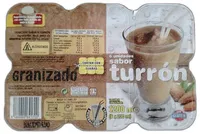 Mängden socker i Granizado sabor turrón