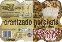 Frozen horchatas de chufa