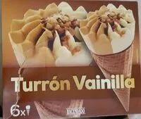 Mängden socker i Turrón vainilla