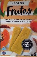 Mängden socker i Polos Frutas