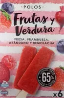 Mängden socker i Polos fresa, frambuesa, arándano y remolacha