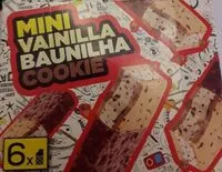 Mängden socker i Mini vainilla cookie