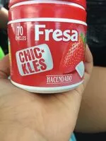 Mängden socker i Chic*kles fresa