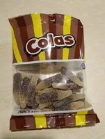 Mängden socker i Colas