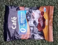 Mängden socker i Caramelos de café 0 azúcares