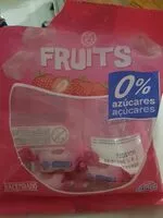 Mängden socker i Fruits