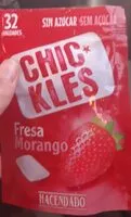 Mängden socker i Chic les fresa