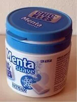 Mängden socker i Chickles menta suave