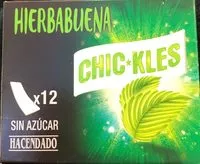 Mängden socker i Chickles