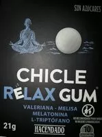 Mängden socker i Chicle Relax Gum