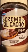 Mängden socker i Crema al cacao dos sabores
