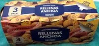 Mängden socker i Aceitunas verdes rellenas de anchoa