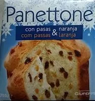 Mängden socker i Panettone con pasas y naranja
