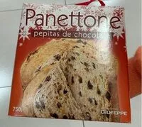 Mängden socker i Panettone Pepitas de chocolate