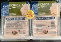 Mängden socker i Pechuga de pavo