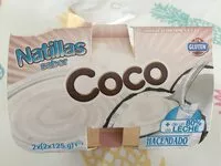 Mängden socker i Natillas sabor coco