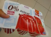 Mängden socker i Gelatina fresa 0%