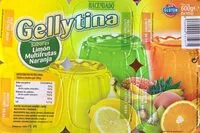 Mängden socker i Gellytina sabores Limón Multifrutas Naranja