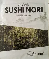 Mängden socker i Algas sushi nori