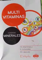 Mängden socker i Multivitaminas - Deliplus