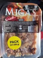 Mängden socker i Migas