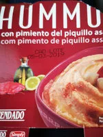 Mängden socker i Hummus con pimiento del piquillo asado