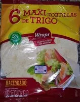 Mängden socker i Maxi tortillas
