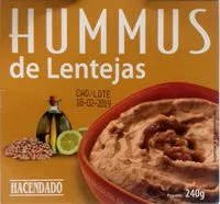 Mängden socker i Hummus de lentejas