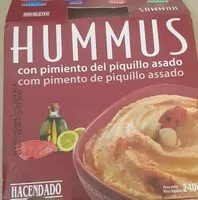 Mängden socker i Humus con pimientos del piquillo asados