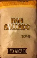 Mängden socker i Pan rallado