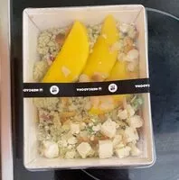Mängden socker i Ensalada mango y cuscus